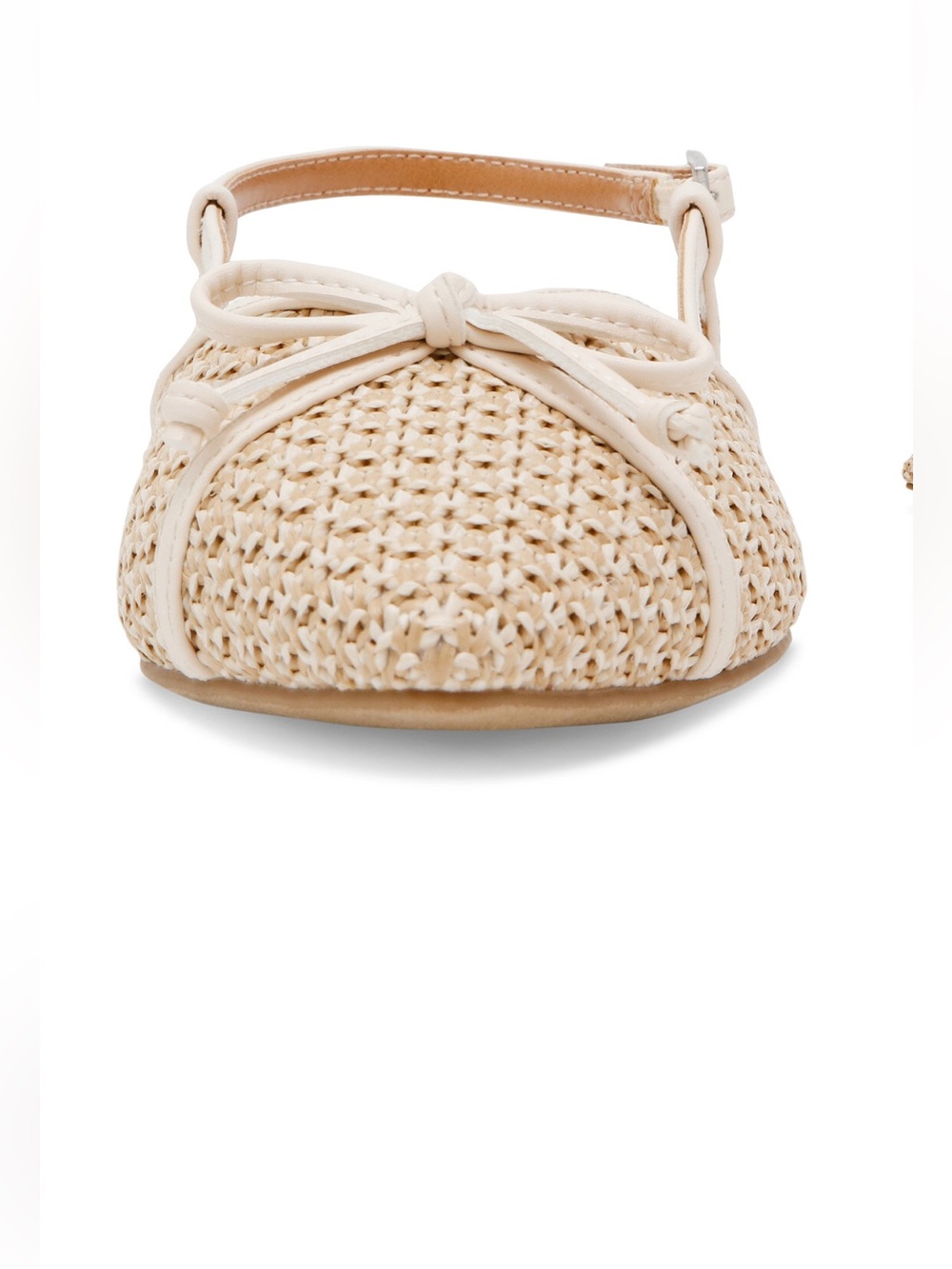 Dolce Vita Raffia slingback Flats Sz- 7 - Picture 3 of 13